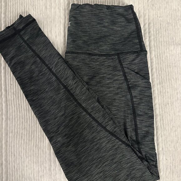 ODODOS Women's High Waisted Yoga Pants with Pocket - Grey - Size S - Picture 2 of 4